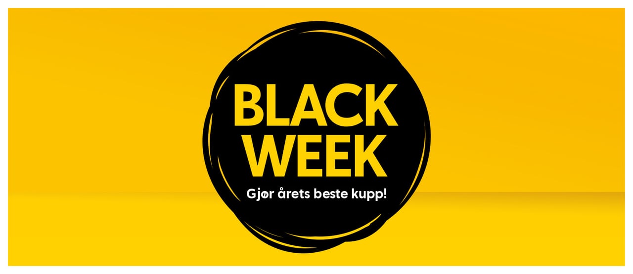 BLACK WEEK – Gjør årets beste kupp!