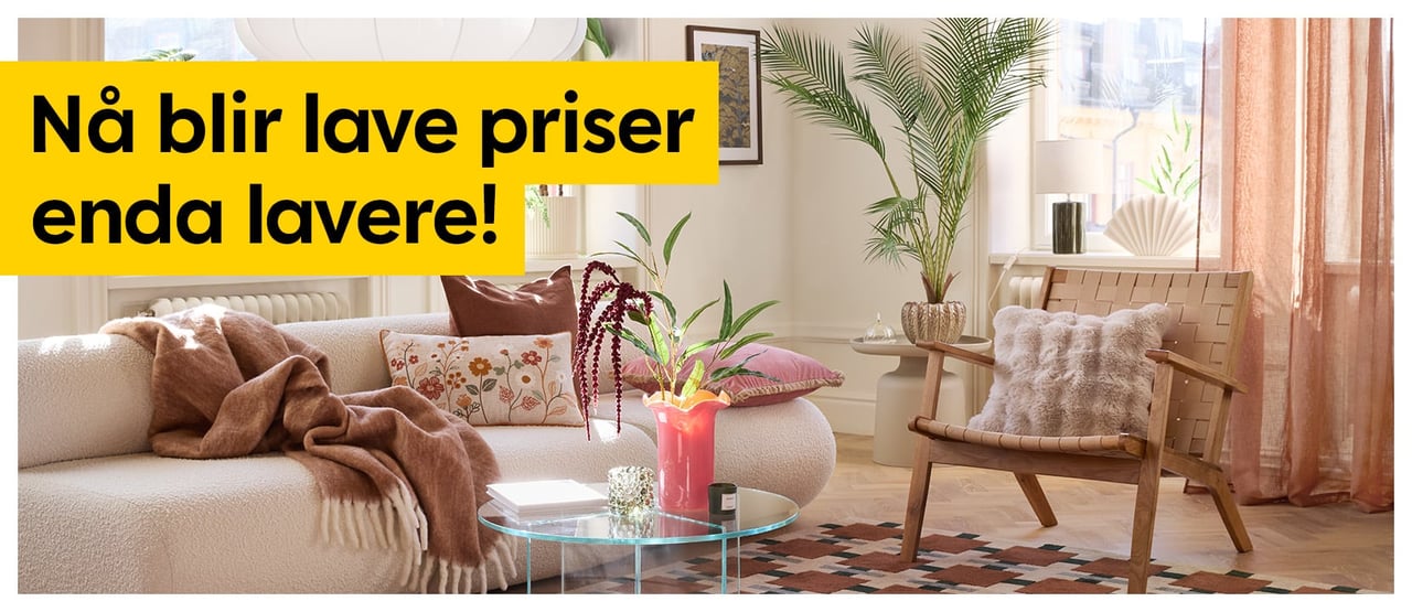 Nå blir lave priser enda lavere!
