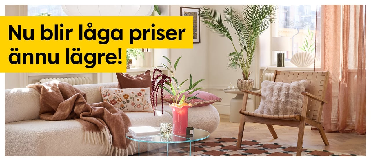 Nu blir låga priser ännu lägre!