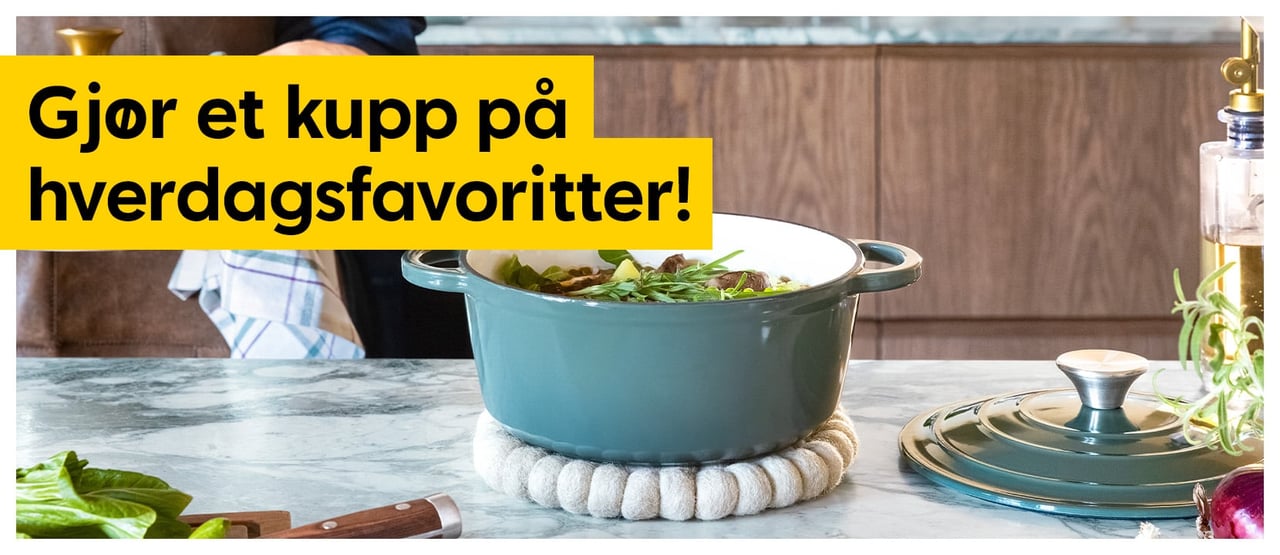 Gjør et kupp på hverdagsfavoritter!