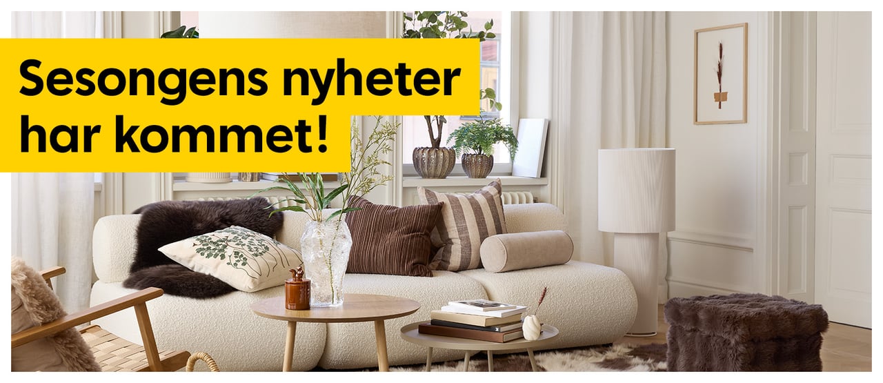 Sesongens nyheter har kommet!