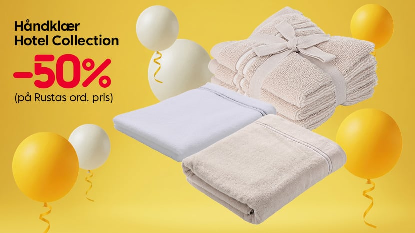 Håndklær Hotel Collection -50%.
