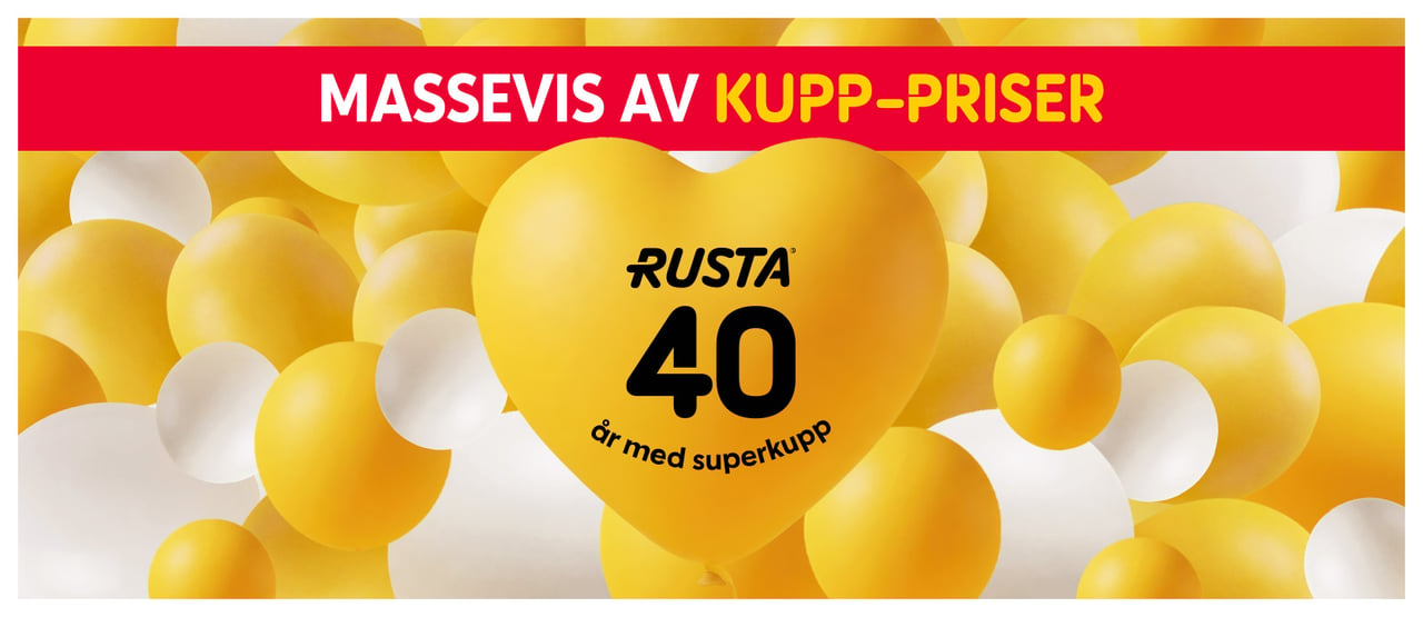 Rusta 40 år!