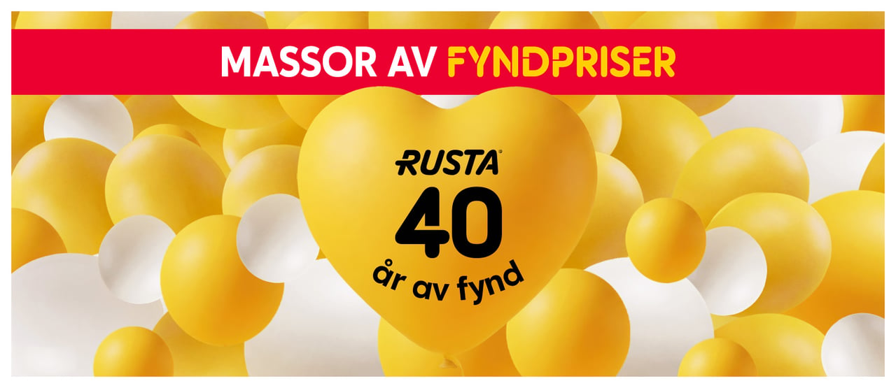 Rusta 40 år!
