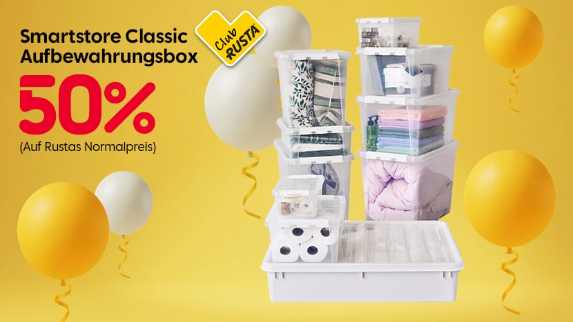 CLUB Smartstore Classic Aufbewahrungsbox 50%.