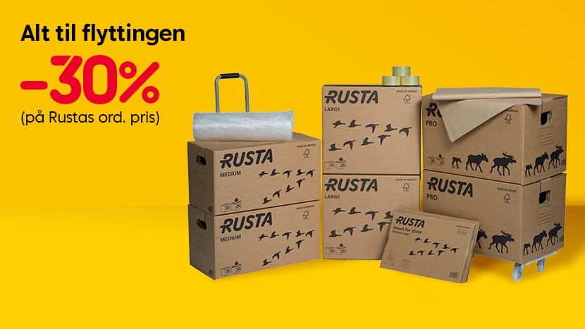 Alt til flyttingen -30%.