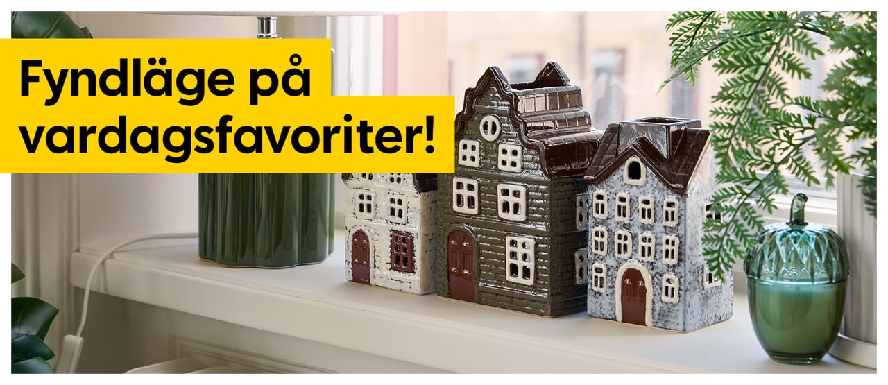 Fyndläge på vardagsfavoriter!