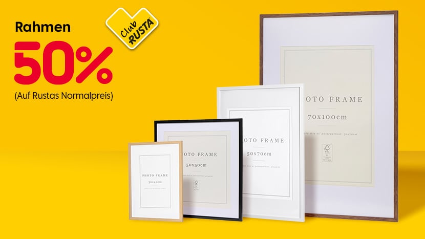 CLUB RUSTA: Rahmen 50%