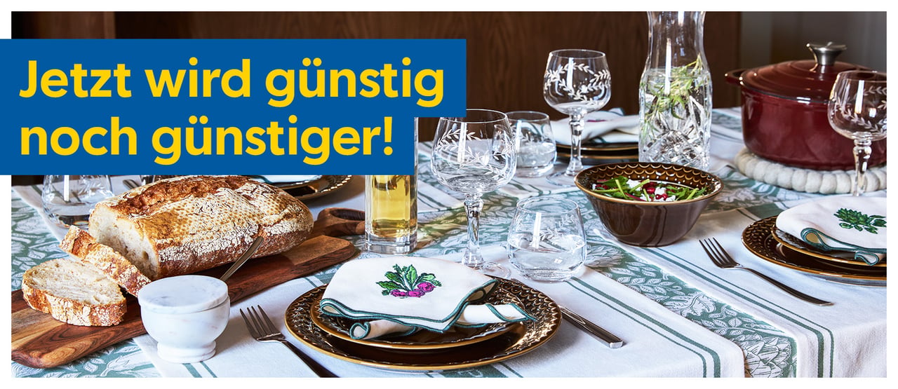 Jetzt wird günstig noch günstiger!
