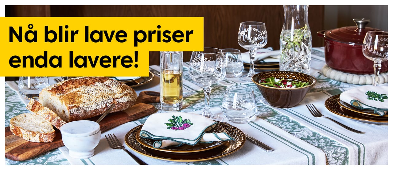 Nå blir lave priser enda lavere!