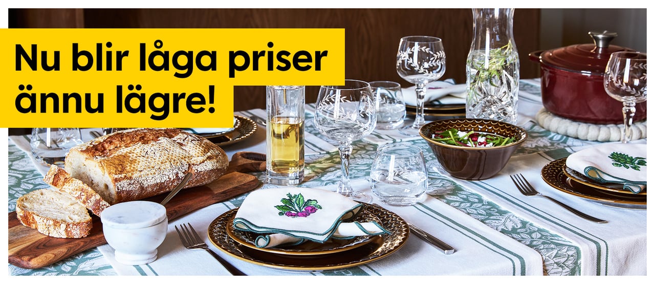 Nu blir låga priser ännu lägre!