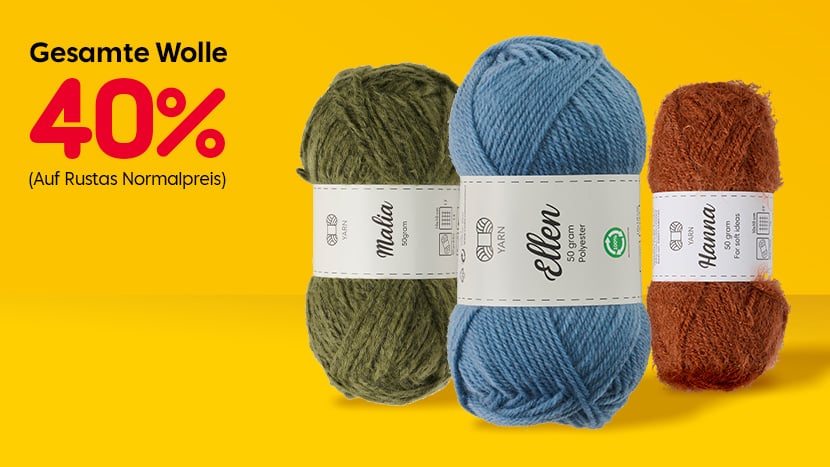 Garn 40%.