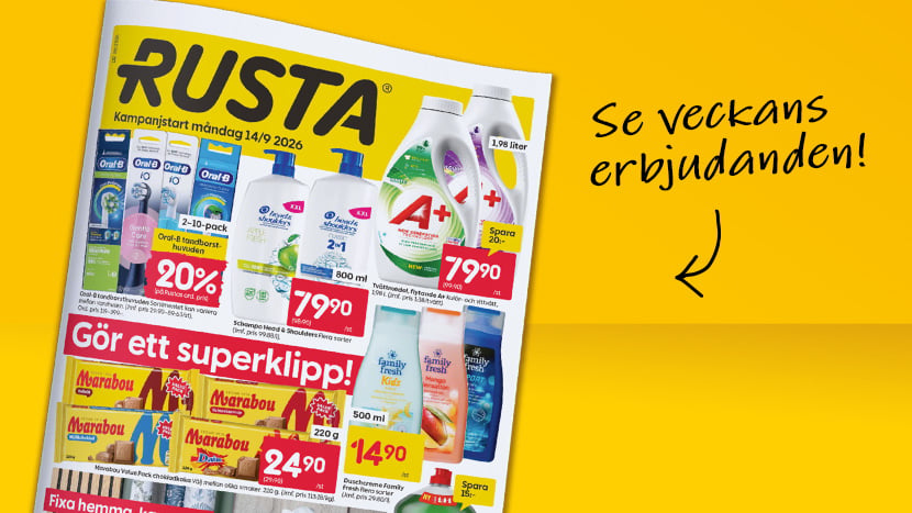 Se veckans erbjudanden!