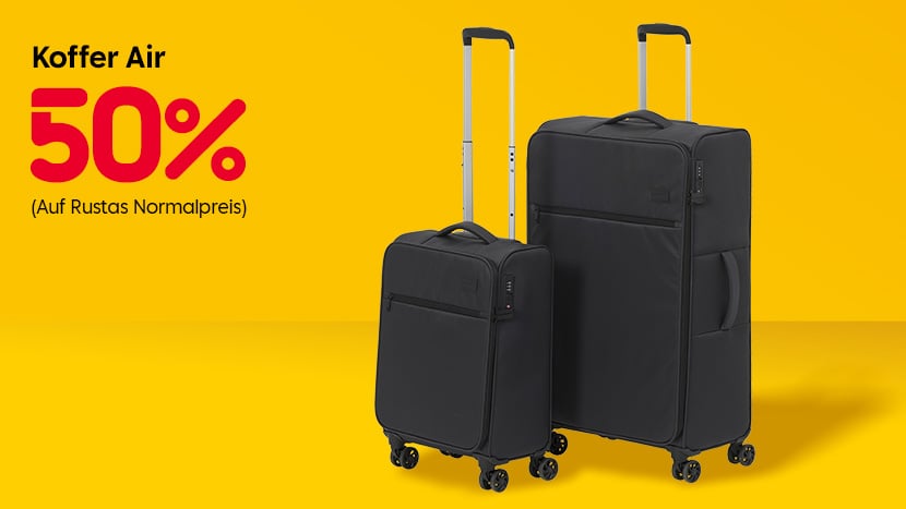Koffer Air 50%.