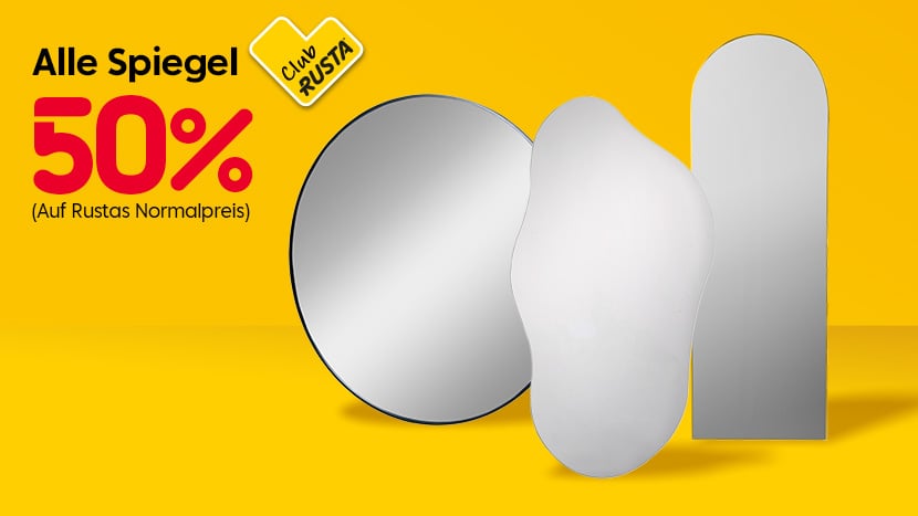 CLUB RUSTA: Spiegel 50%