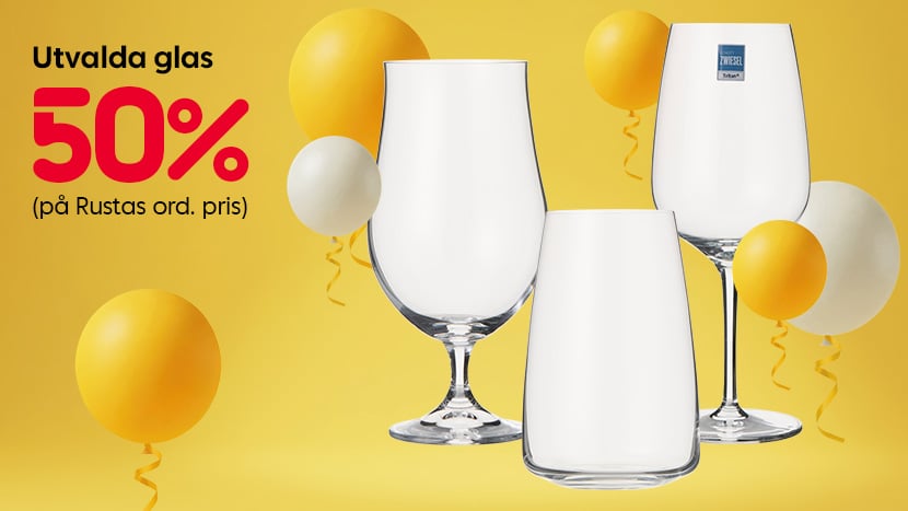Utvalda glas 50%.