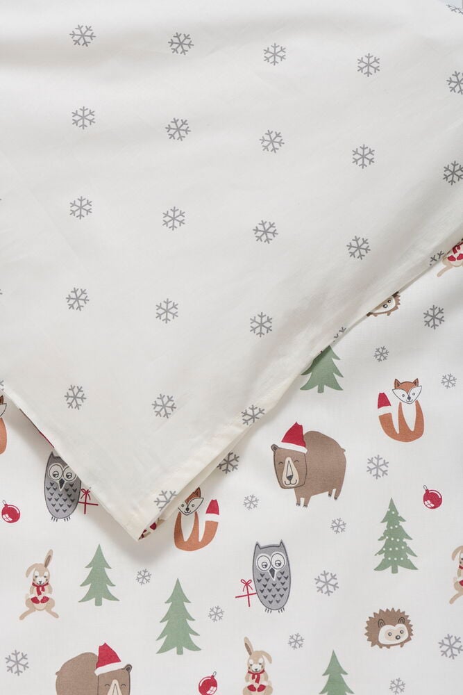 Bettwäsche-Set Elsaform Kids 135x200 cm Weihnachten Baumwolle