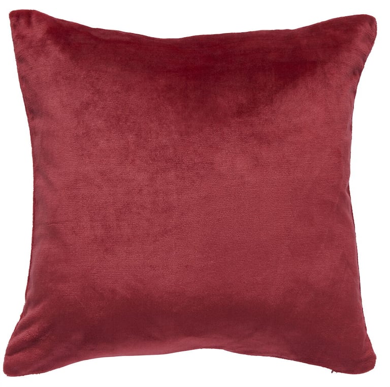 Kissenbezug Fia Rot Polyester Passend für Innenkissen 50x50 cm