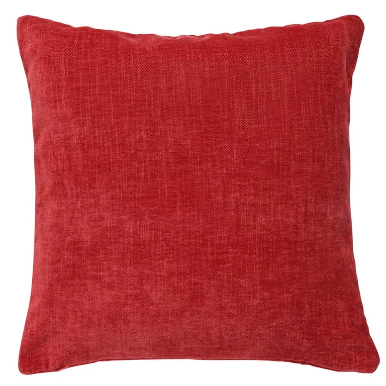 Kissenbezug Vintage Rot Polyester Passend für Innenkissen 50x50 cm