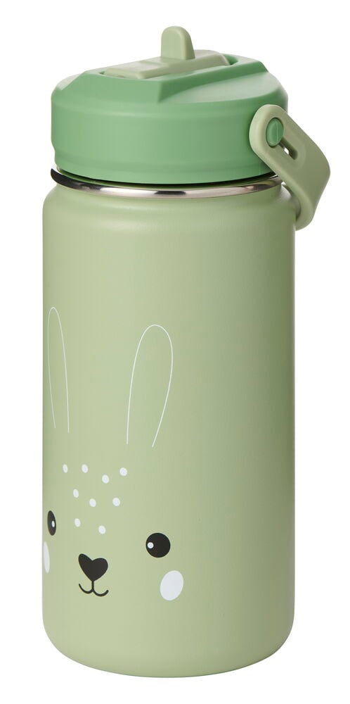 Wasserflasche 420 ml Grün Rostfreier Edelstahl