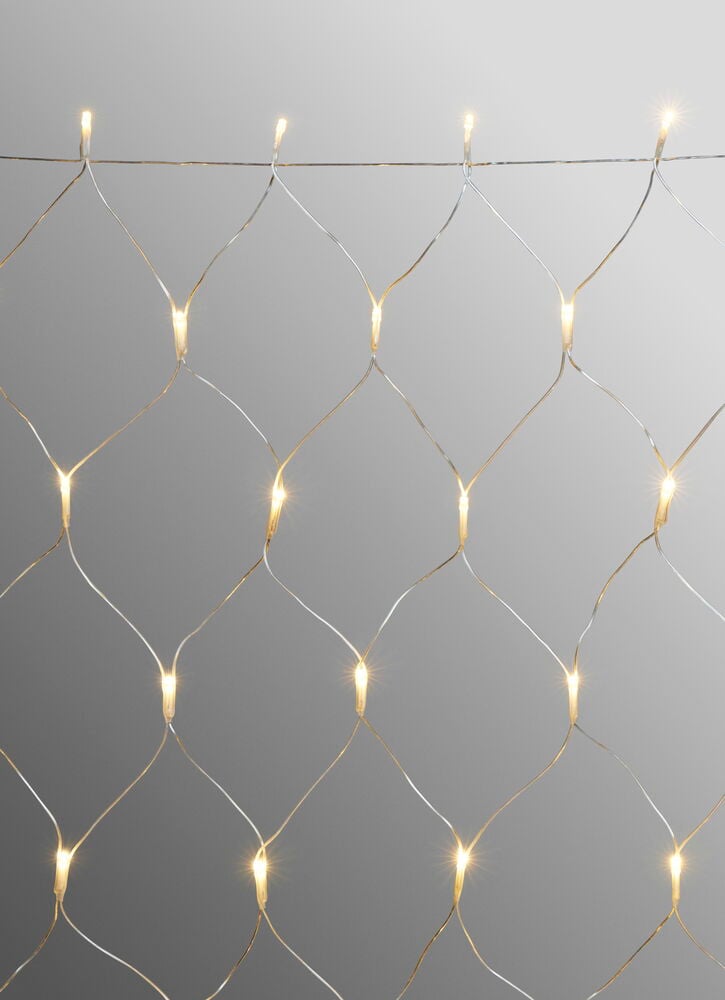 Lichternetz Decoration LED Light System 2x1 m, 200 LED Transparent