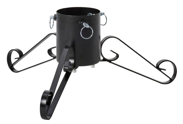 Weihnachtsbaumständer Schwarz Metall