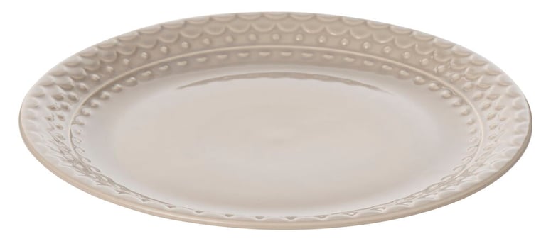 Teller Nora Beige Steingut