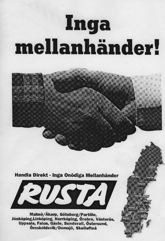 Rusta - Inga mellanhänder