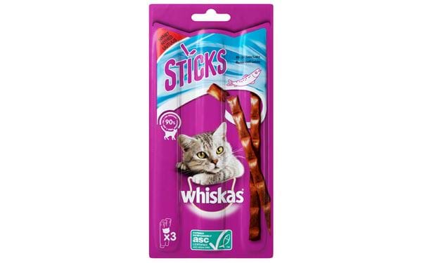 Kattgodis Whiskas Sticks
