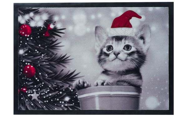Dörrmatta Christmas cat