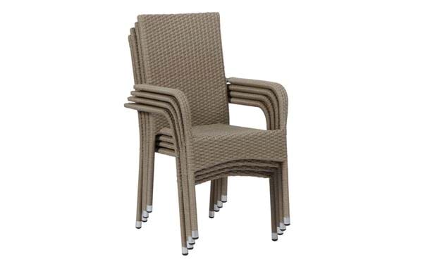 Bord Florens, uttrekkbart + 8 stoler Milano