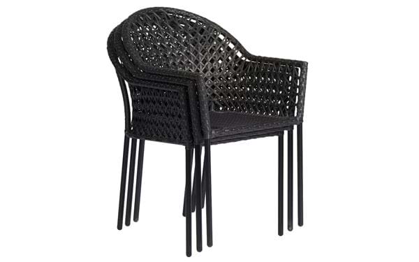 Bord Florens, uttrekkbart + 8 stoler Amalfi