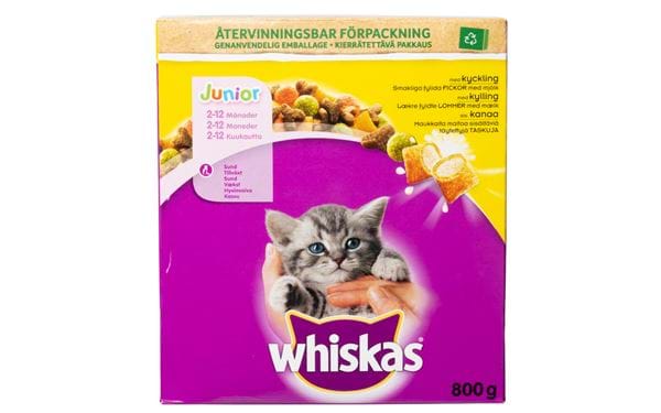Tørrfôr, katt Whiskas