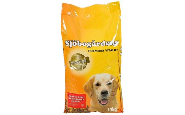 Koiran kuivaruoka Sjöbogårdens