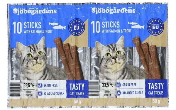 Kissan herkut Sjöbogårdens Sticks