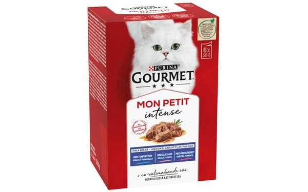 Kissojen märkäruoka Gourmet Mon Petit