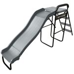 Sklie med plattform til trampoline 