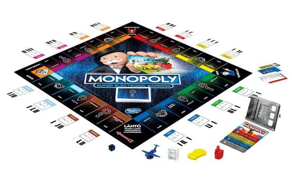 Seurapeli Monopoly Super Electronic Banking