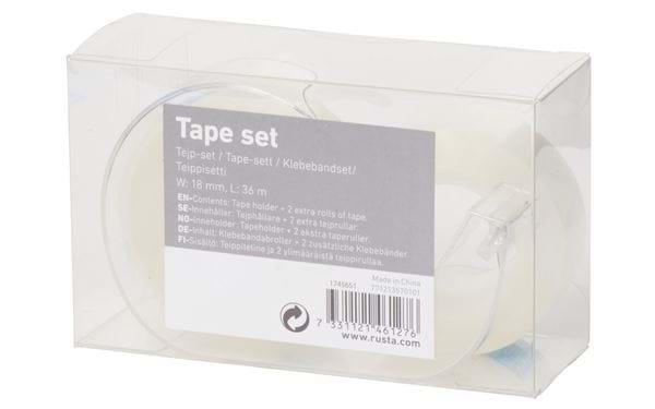 Tape-sett 