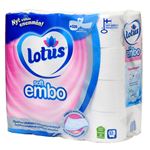 Toalettpapper Lotus Soft Embo