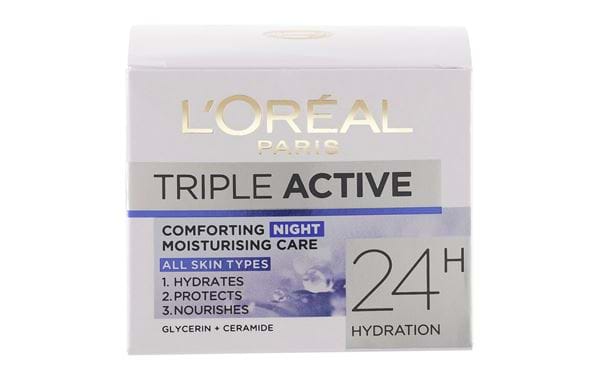 Nattkräm L'Oréal triple active
