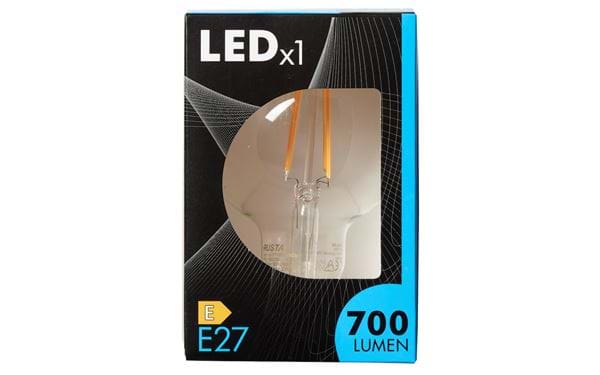 LED-pære E27 Globe