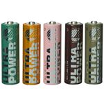 Batterie, alkalisch Colorful
