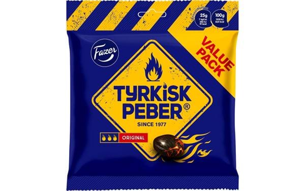 Godteri Fazer Tyrkisk Peber