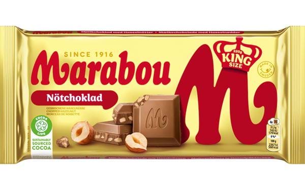 Sjokoladeplate Marabou King Size