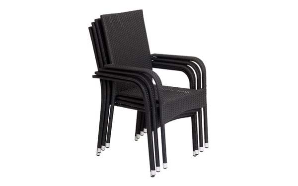 Bord Florens, utdragbart + 6 stolar Milano