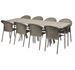Bord Florens, uttrekkbart + 8 stoler Provence
