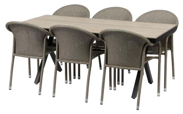 Bord Florens + 6 stolar Provence