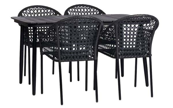 Tisch Neapel + 4 Stühle Amalfi