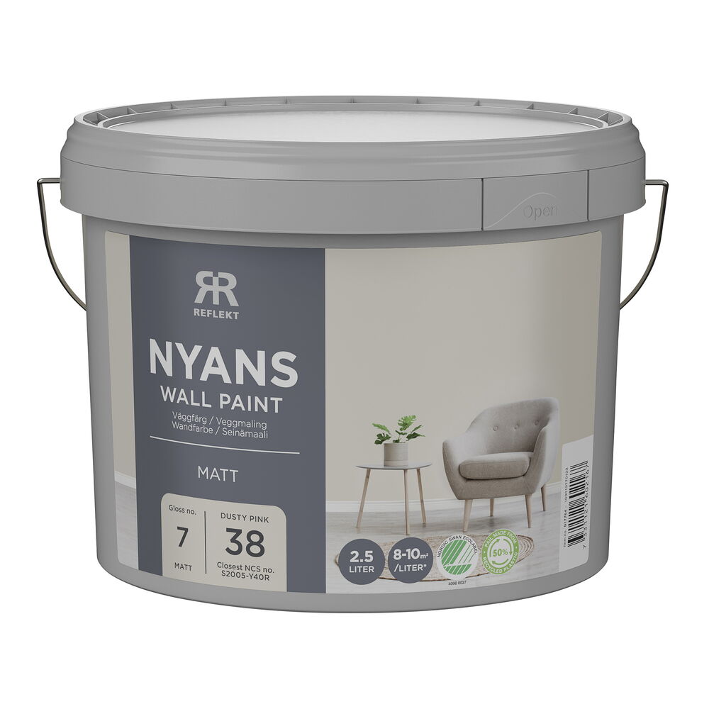 Väggfärg Nyans
